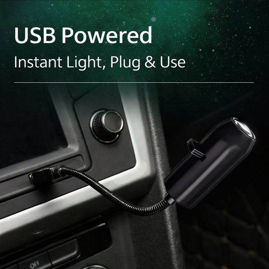 Galaxy Star/ Ocean Projector Light – USB Car Ambient Light, LED Night Lamp, Romantic Car & Room Decor