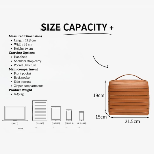 Hard Shell Storage Bag – Protective Organizer for Travel, Camera Gear & Daily Essentials