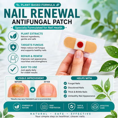 Plant-Based Nail Renewal Patch | Healthy-Looking Nails | Onychomycosis Treatment