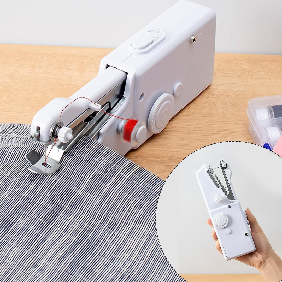 Portable Handheld Sewing Machine – As Seen on TV | Quick On-the-Go Clothing Repairs