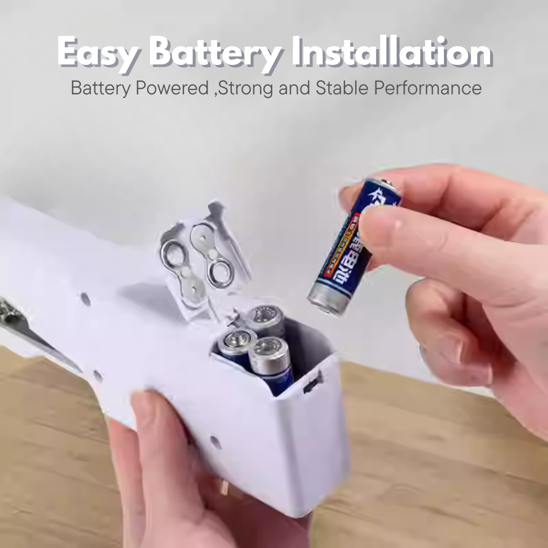 Portable Handheld Sewing Machine – As Seen on TV | Quick On-the-Go Clothing Repairs