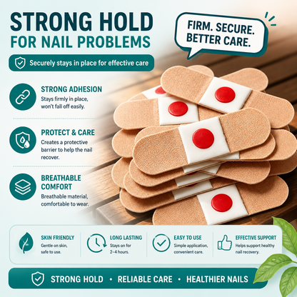 Plant-Based Nail Renewal Patch | Healthy-Looking Nails | Onychomycosis Treatment