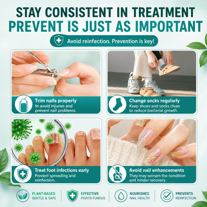 Plant-Based Nail Renewal Patch | Healthy-Looking Nails | Onychomycosis Treatment