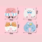 Cute Animal Cellulose Sponge –100% Natural Wood Pulp Dishwashing Sponge