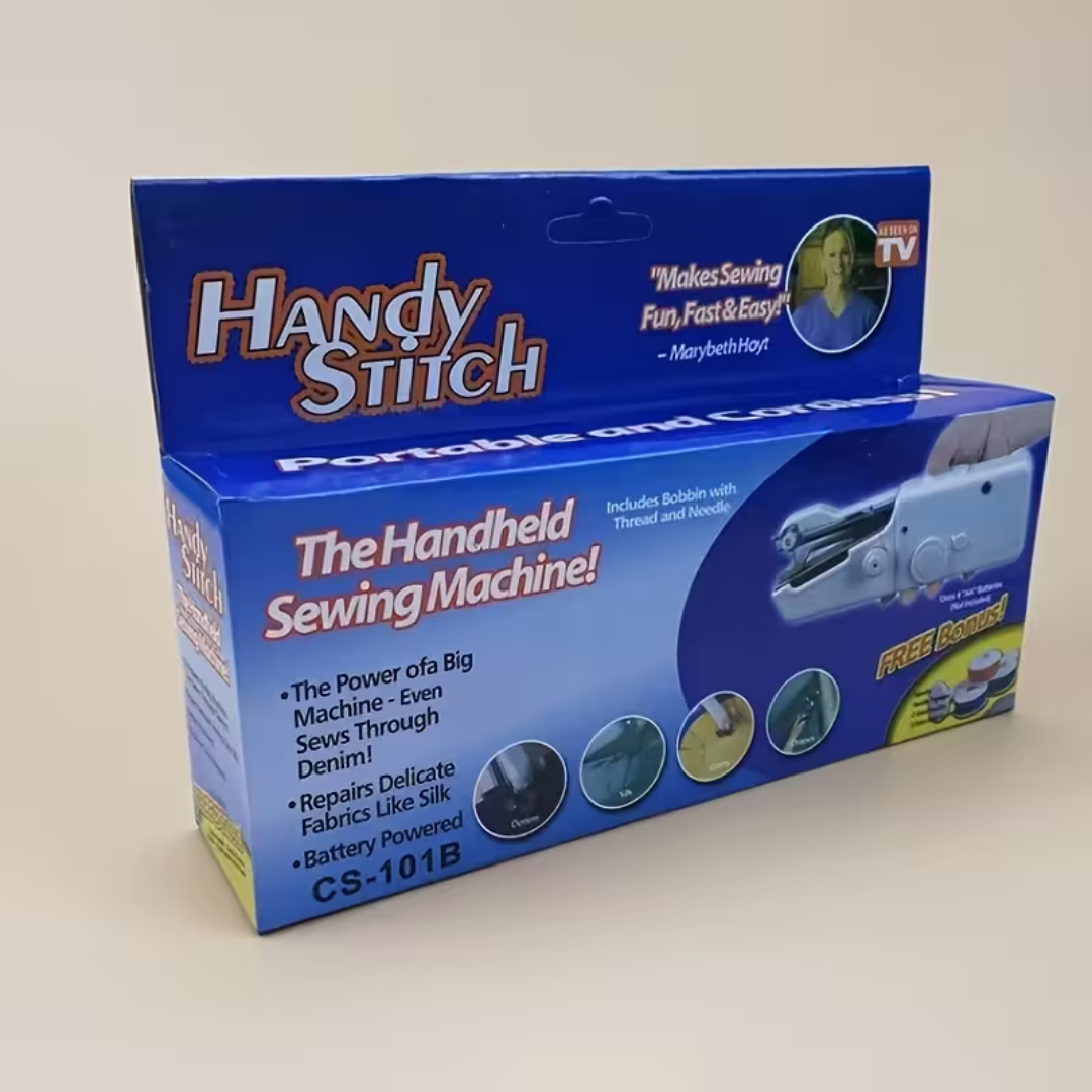 Portable Handheld Sewing Machine – As Seen on TV | Quick On-the-Go Clothing Repairs