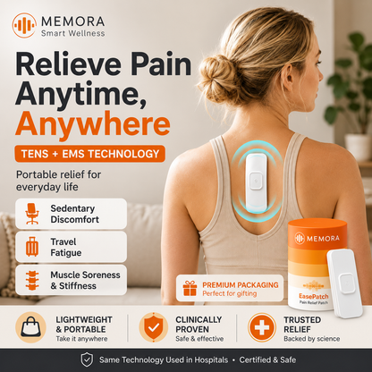 Smart Pain Relief Patch | Portable Neck & Shoulder Muscle Relief