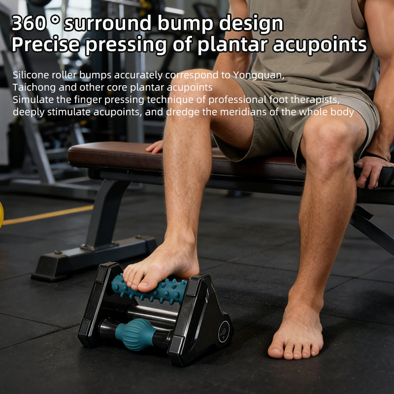 3-in-1 Heated Foot Massage Roller | Deep Tissue Acupressure & Plantar Fascia Relief