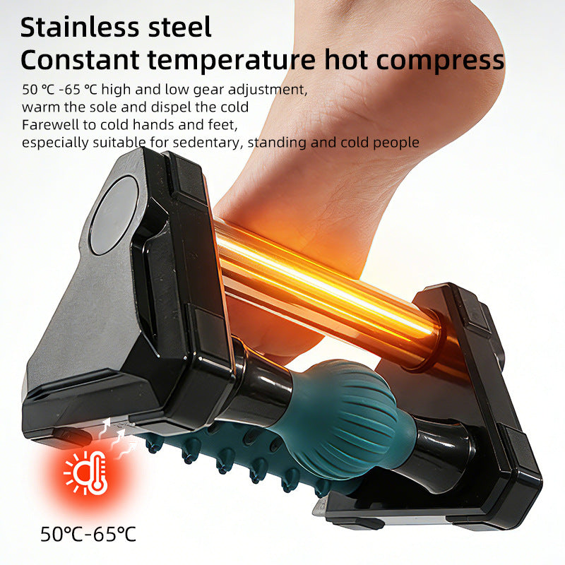 3-in-1 Heated Foot Massage Roller | Deep Tissue Acupressure & Plantar Fascia Relief