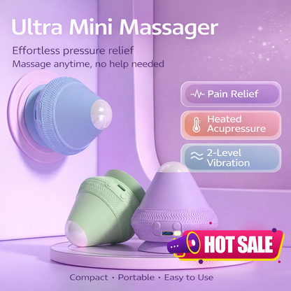 Electric Suction Fascia Massage Ball with Vibration & Heat Muscle Relaxation for Shoulder, Neck & Waist